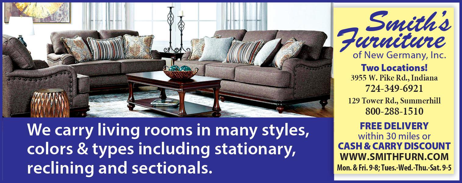 Smith's Furniture of New Germany Inc. Contact Us